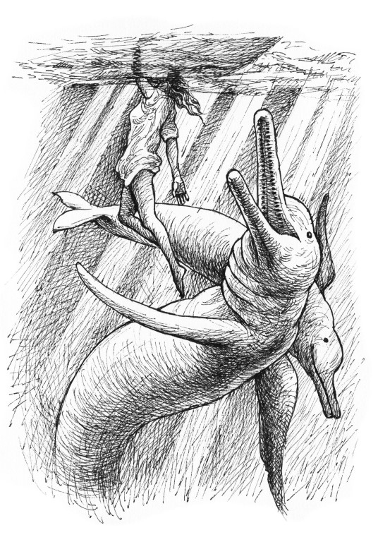Ilustrácia ku knihe Volanie duše od Almy Indiry, vytvorená ilustrátorom Petrom Žuffom